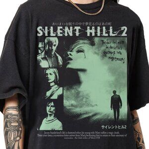 Vintage 90s Bootleg Style Silent Hill II T-Shirt, James Sunderland T-shirt